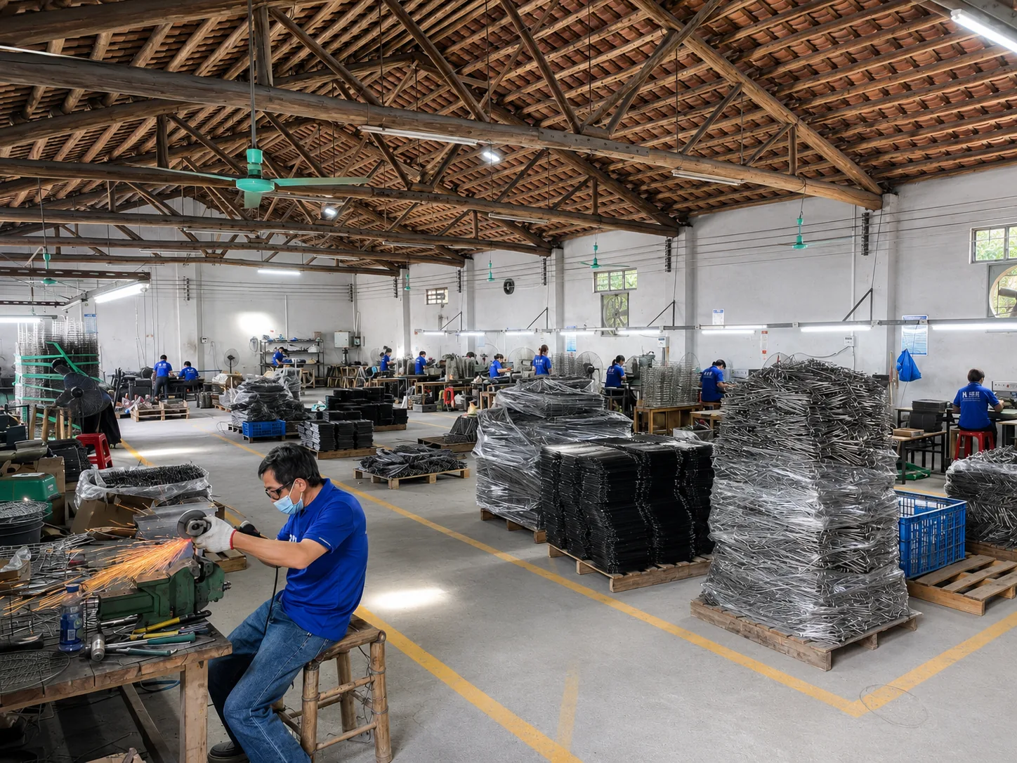 BBQ accessories supplier workshop and product sourcing operation