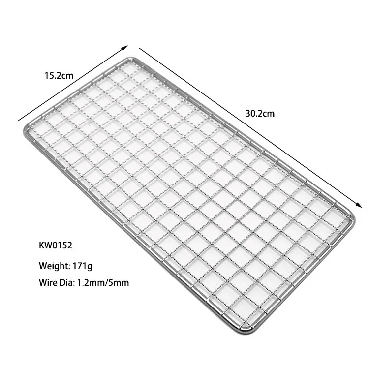 11.89"x5.98" アウトドアキャンプ用クッキンググリッド＆グリルグレート 卸売り商品画像2