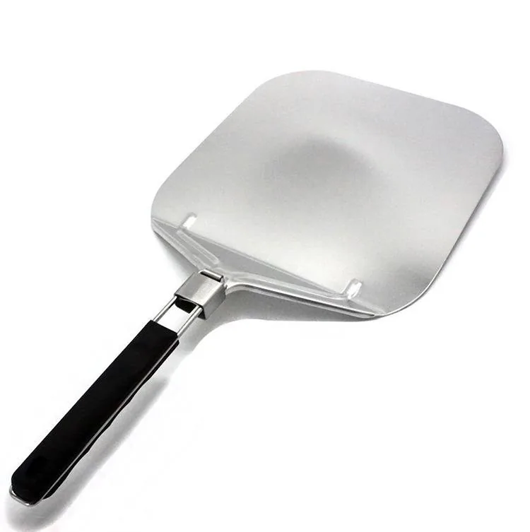 12.6" Metal Aluminum Pizza Paddle with PP Handle - product image 4