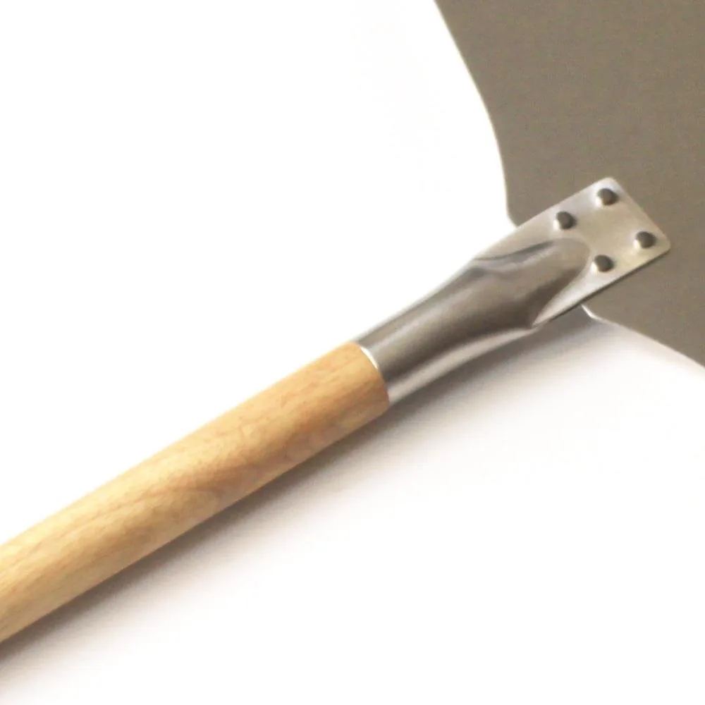 12" x 14" Perforated Pizza Shovel with Wooden Handle wholesale product image 4
