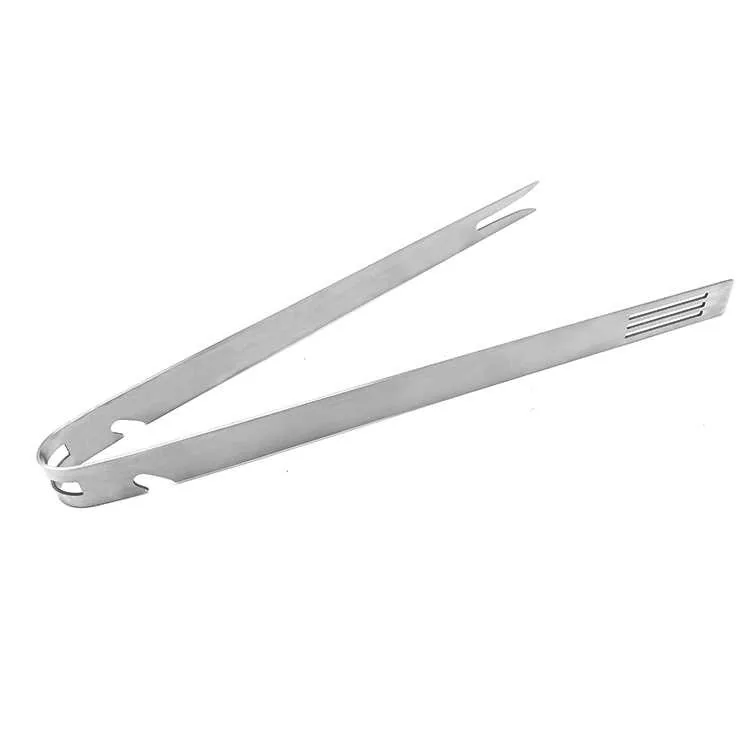 Kẹp lật xúc xích BBQ 15,16 inch | Kẹp gắp thực phẩm inox bán buôn ảnh 5