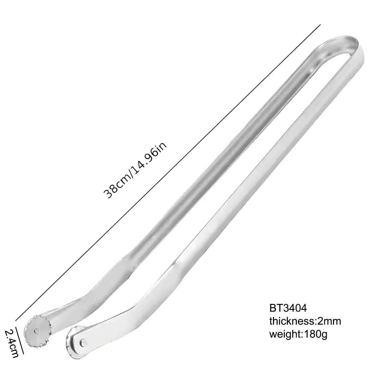 Barbecue Sausage Turning Tongs | Stainless Steel wholesale product image 3