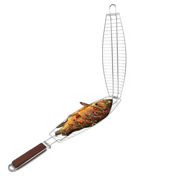 BBQ Grill Basket for Fish | Stainless Steel wholesale product image 3