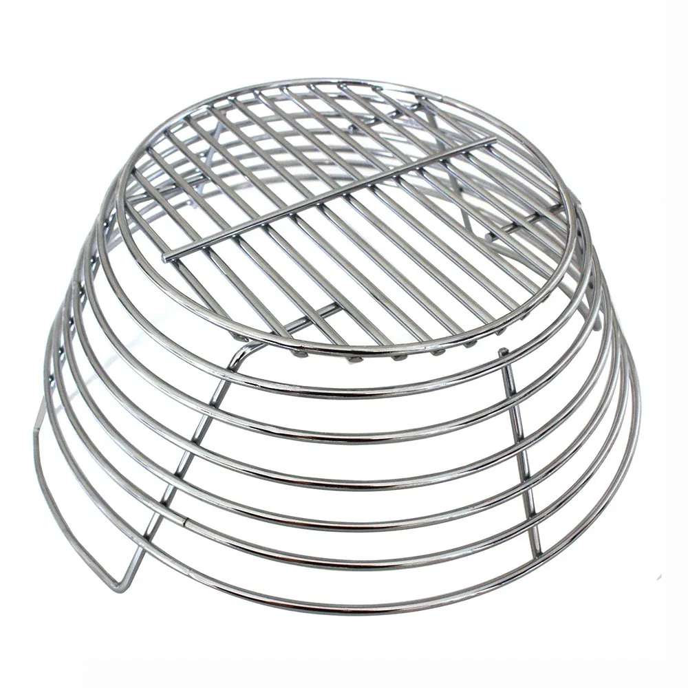 Panier à charbon de bois Support à charbon pour grils et fumoirs Acier inoxydable image produit 3