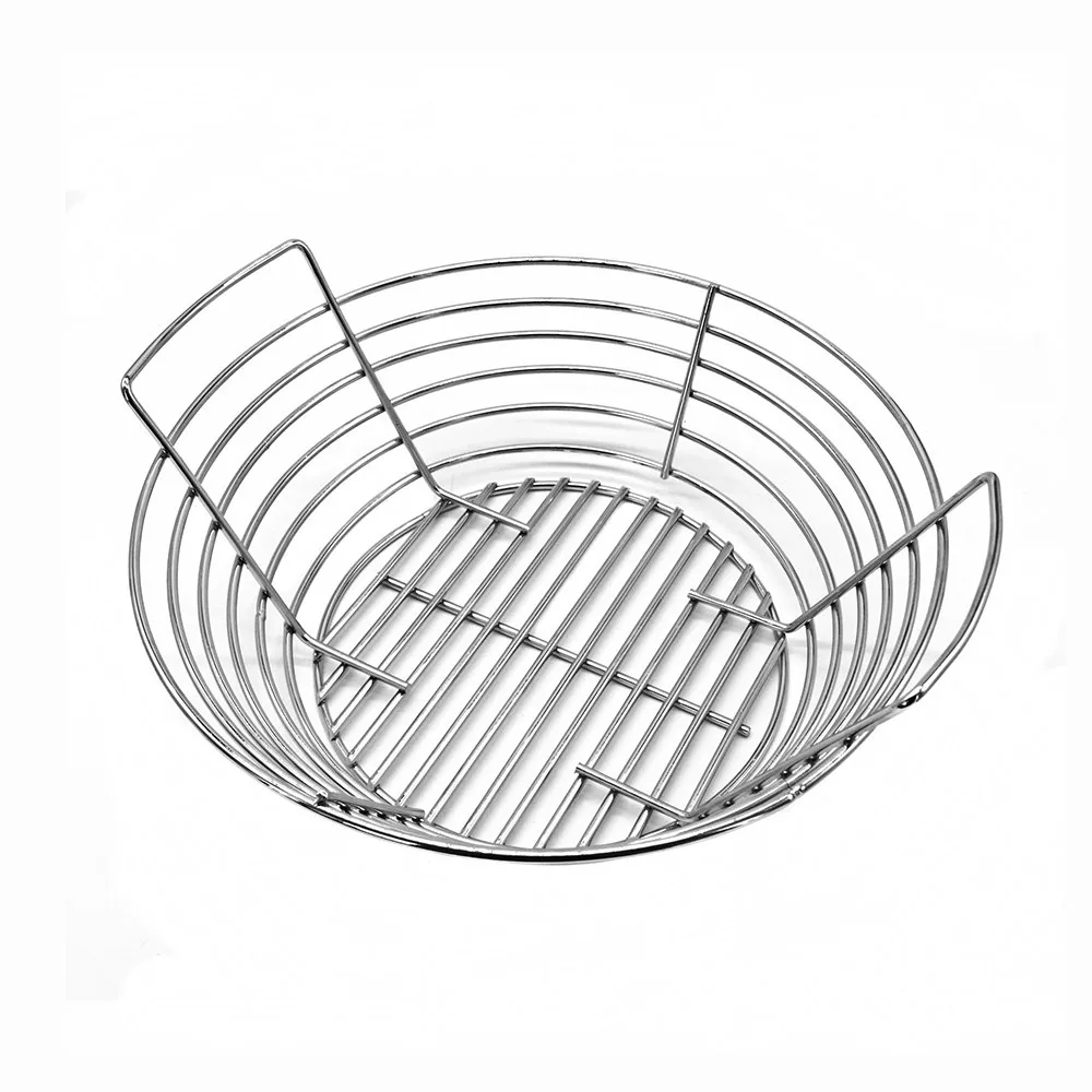 Panier à charbon de bois Support à charbon pour grils et fumoirs Acier inoxydable image produit 4