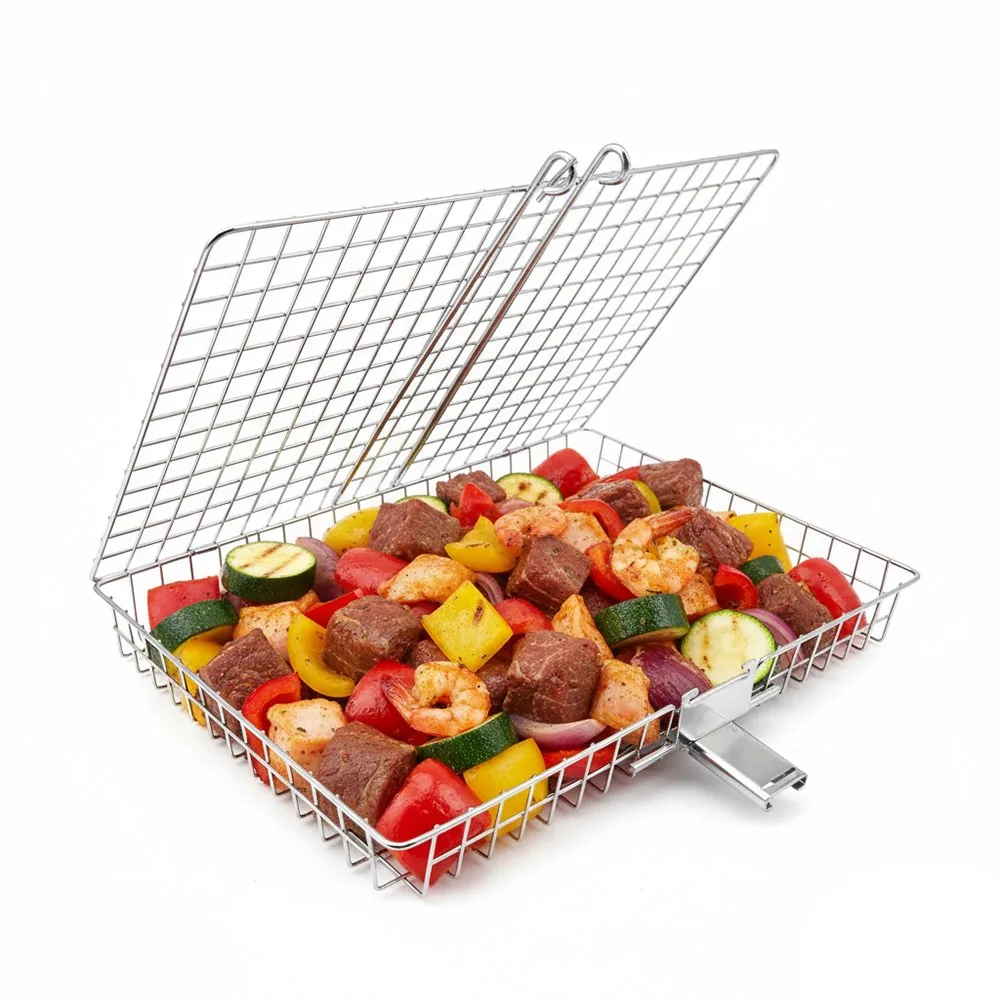 Bộ giỏ nướng BBQ bằng thép không gỉ bán buôn ảnh sản phẩm 5