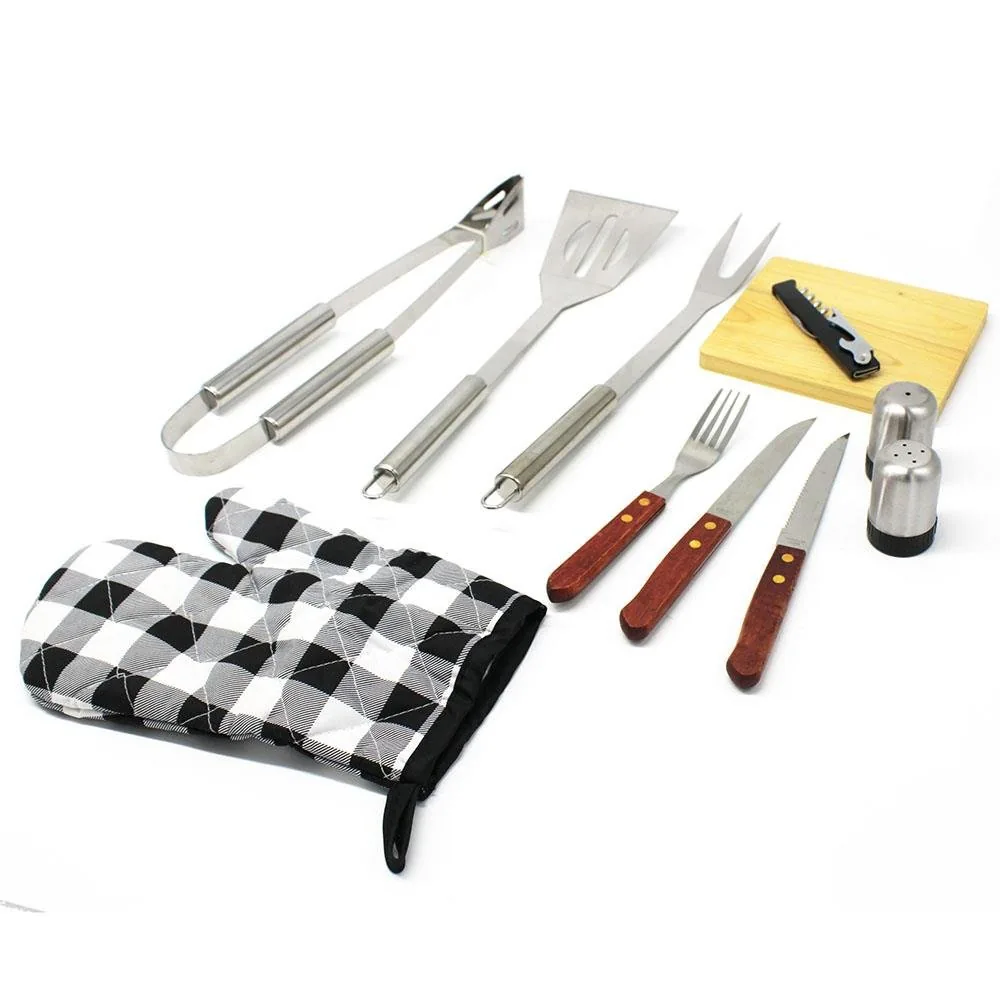 Cooler Storage Bag with 12 Pc BBQ Grilling Utensils Set wholesale product image 4