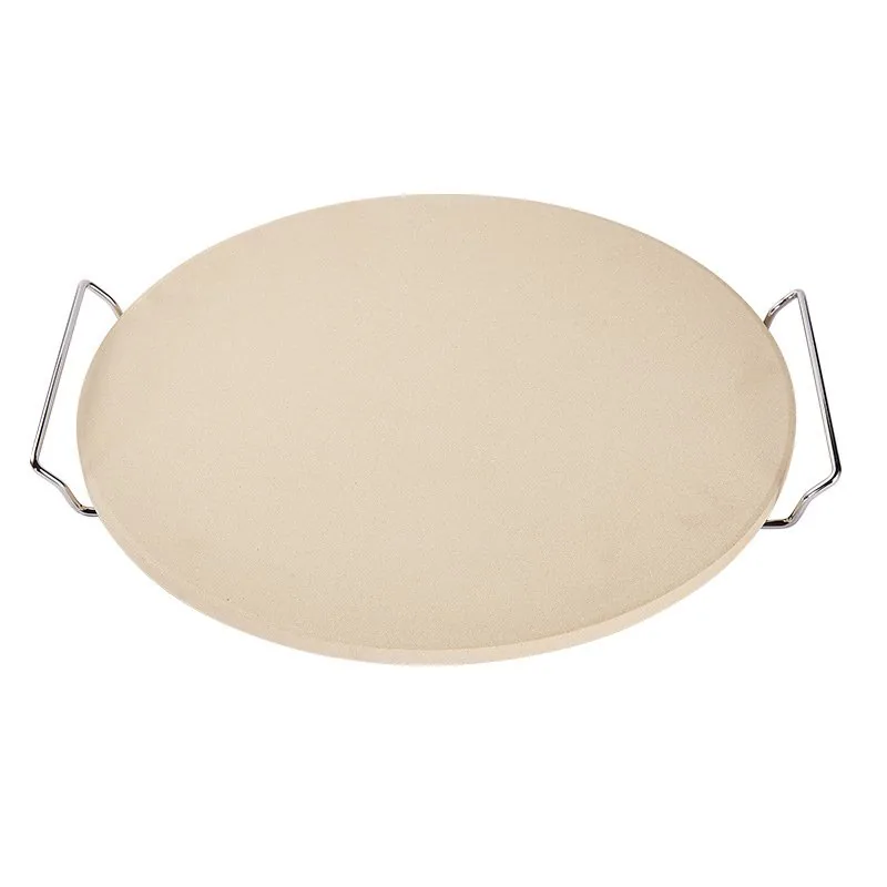 Set di pietra per pizza in cordierite per forno immagine prodotto all'ingrosso 4