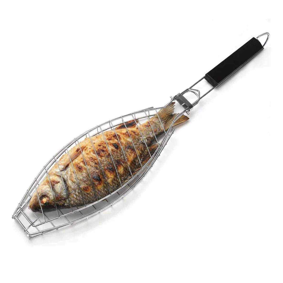 ディープグリルバスケット（魚用） | ステンレス製BBQバスケット 卸商品画像1