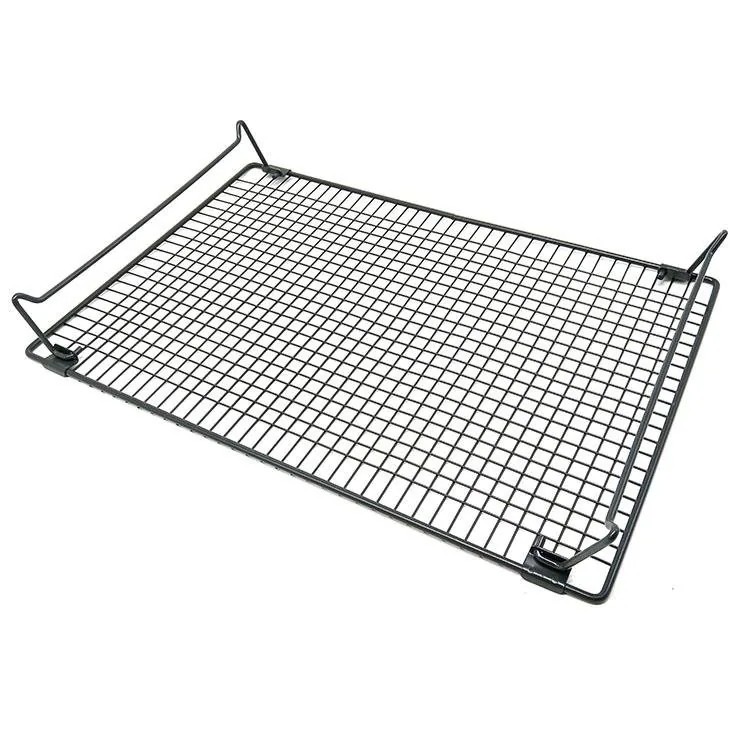 Folded Wire Cooling Rack for Kitchen Baking Outdoor Camping Cooking Grids product image 4