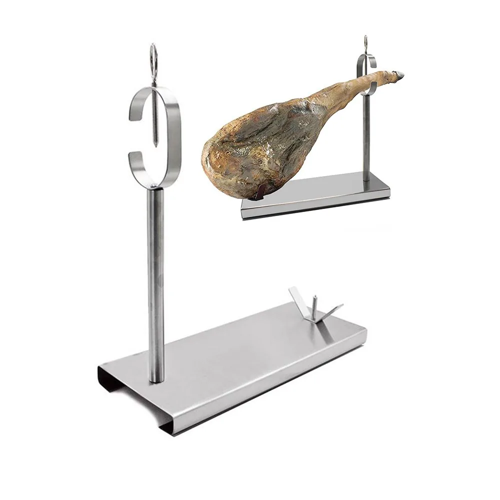 Portaprosciutto pieghevole in acciaio inox 430 immagine prodotto 3