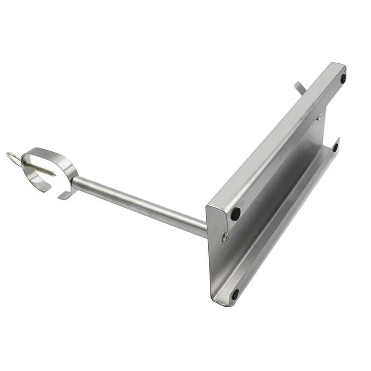 Portaprosciutto pieghevole in acciaio inox 430 immagine prodotto 5