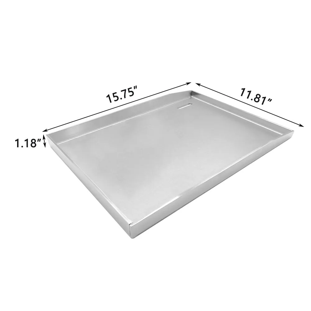 Griddle Flat Top for Grills Stainless Steel Set wholesale image 3