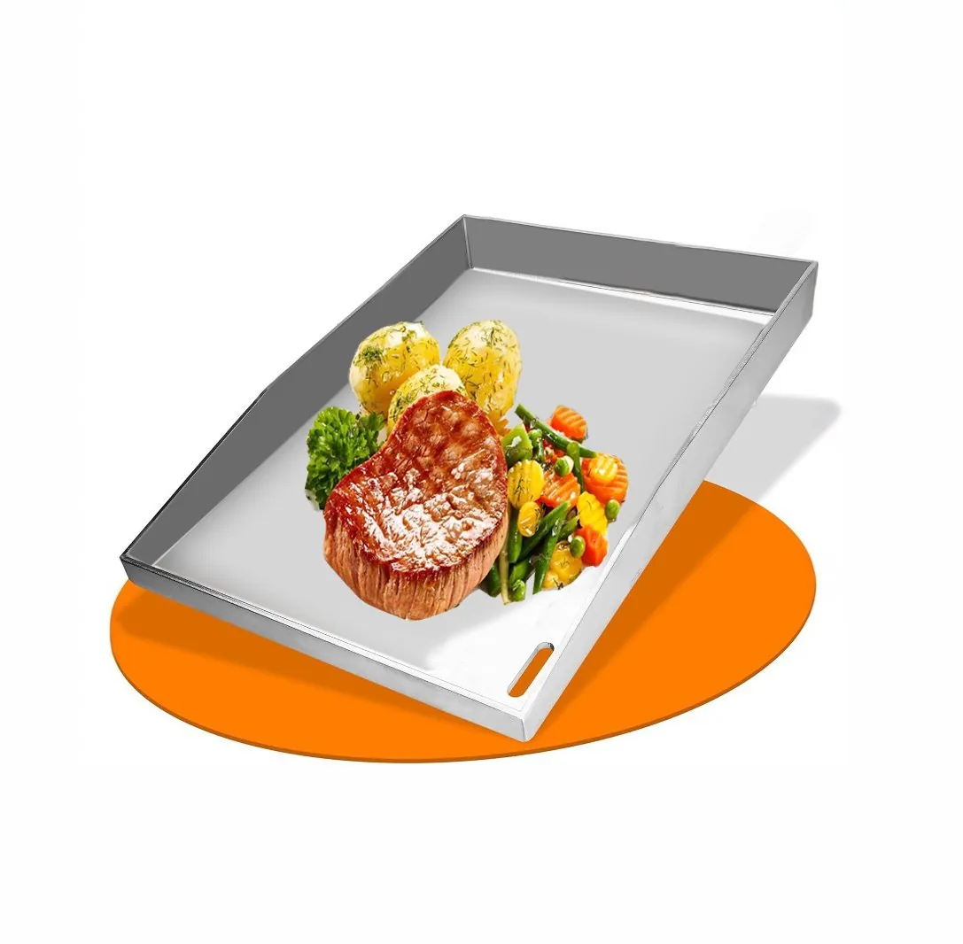 Griddle Flat Top for Grills Stainless Steel Set wholesale image 5