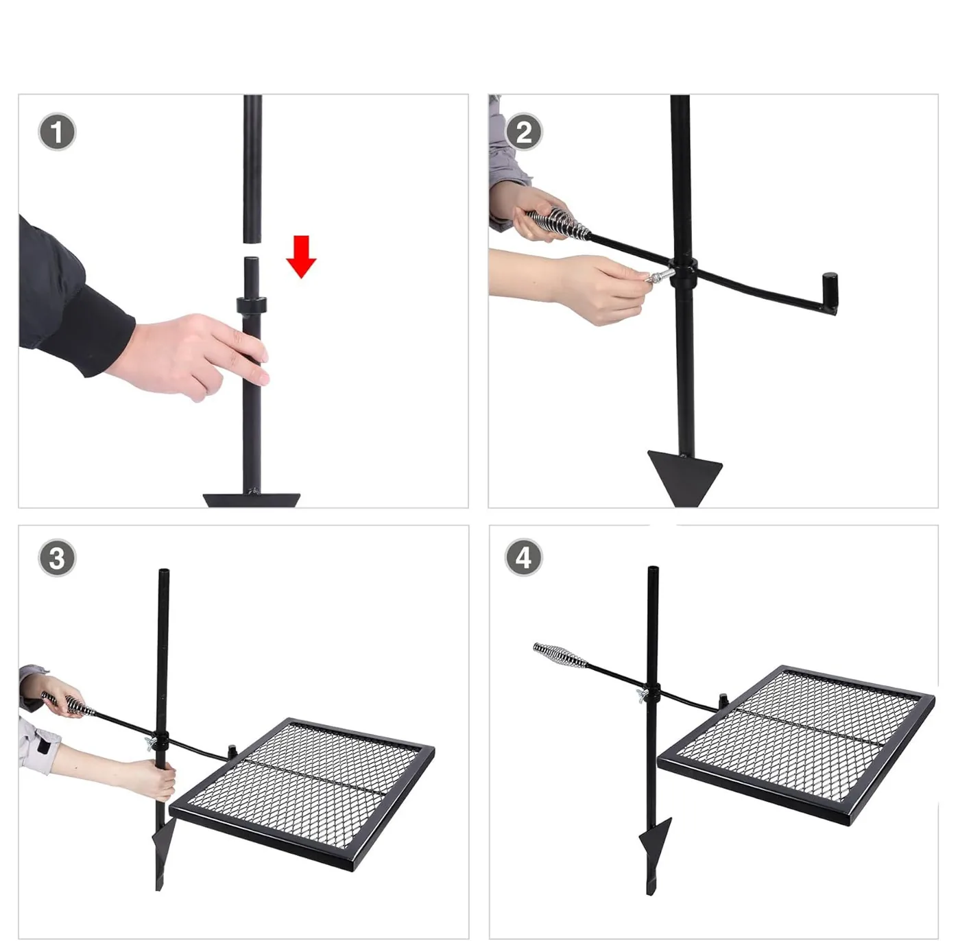Campfire Grill Grate with Adjustable Height wholesale product image 5