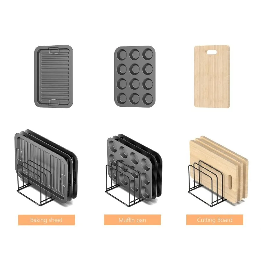 Rastrelliera Organizer da Cucina | Porta Taglieri immagine prodotto all'ingrosso 1