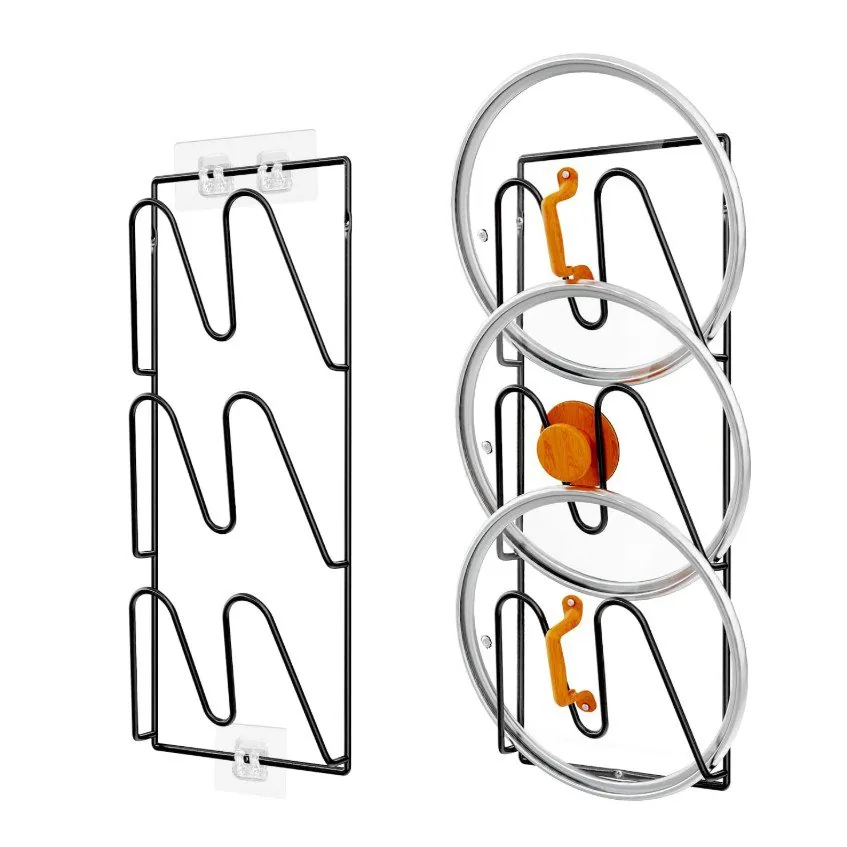 Portacoperchi Rack Organizer da Cucina immagine prodotto all'ingrosso 1