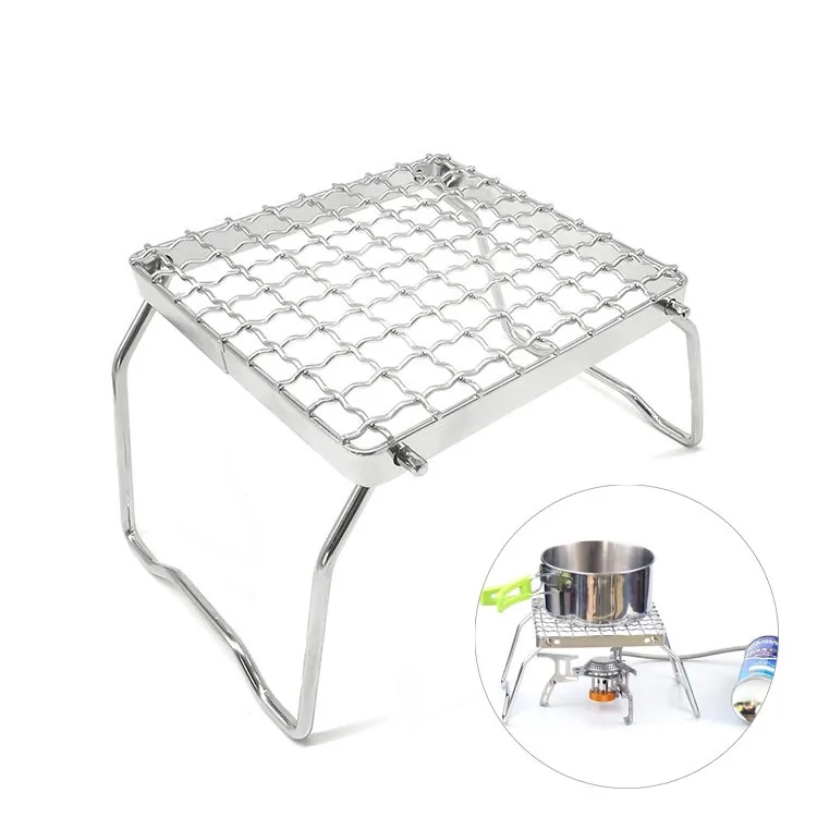 Mini Portable Campfire Grill Rack Charcoal Outdoor Grills product image 1