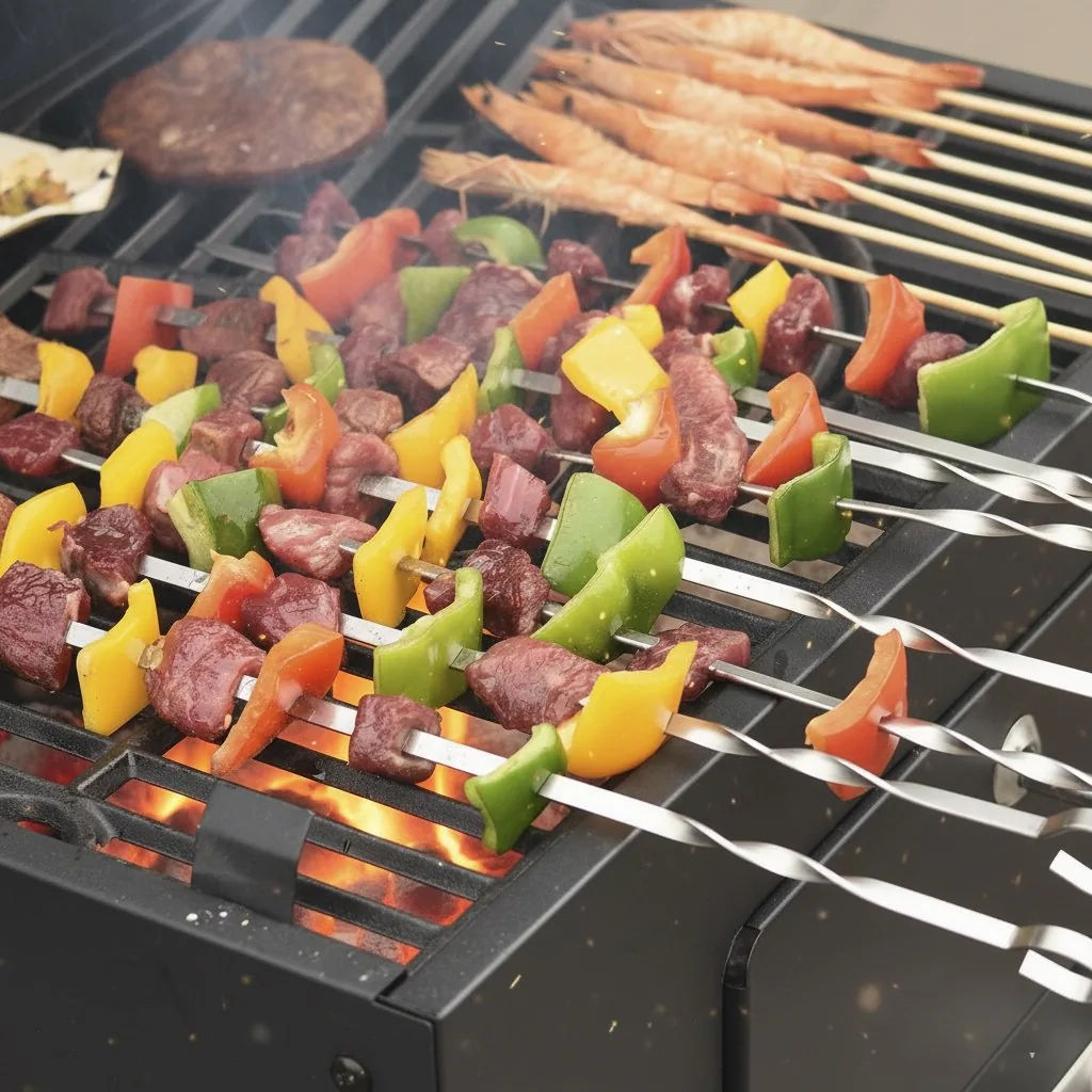 Flat Skewers with Storage Bag wholesale product image 5