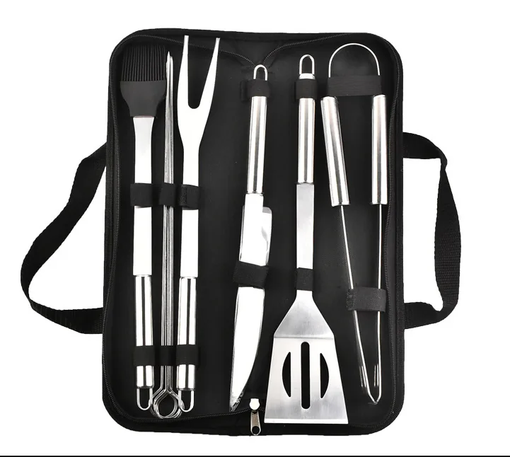 プロ用9点セット ステンレス製BBQツールキット 卸売り商品画像1
