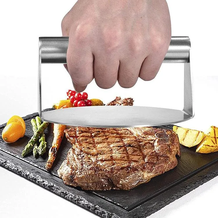 Stainless Steel Burger Press | Kitchen Meat Press wholesale product image 5