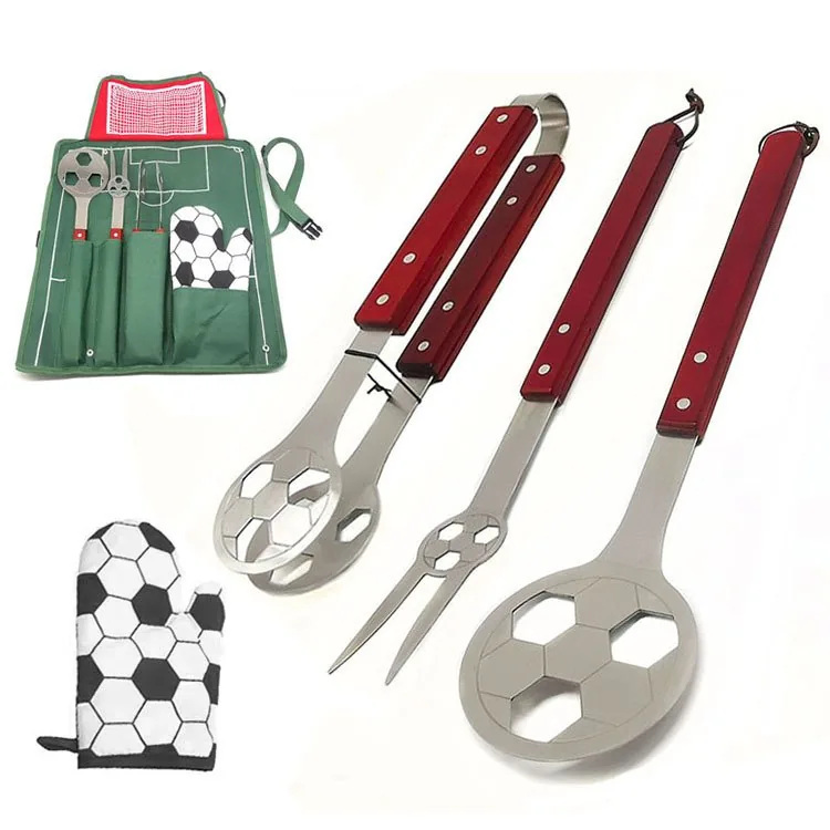 Set di utensili per barbecue da 4 pezzi - immagine 2