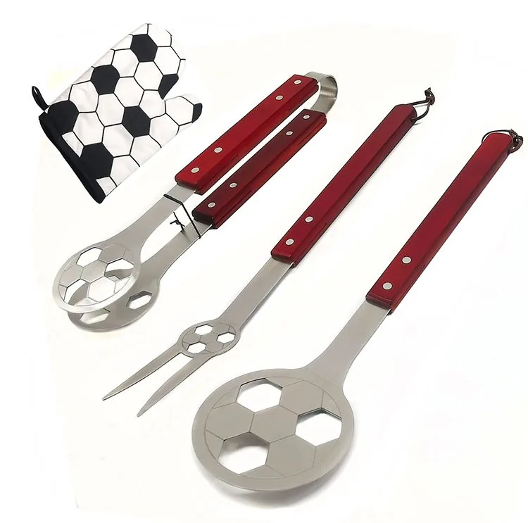 Set di utensili per barbecue da 4 pezzi - immagine 4