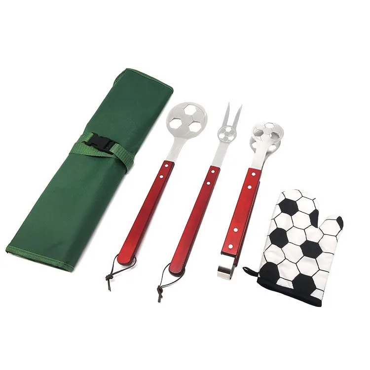Set di utensili per barbecue da 4 pezzi - immagine 5